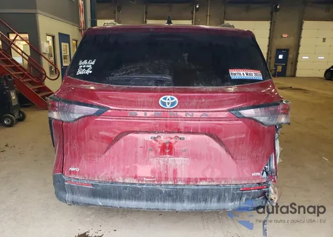 2024 Toyota Sienna Xle z USA, uszkodzony, nr VIN 5TDYSKFC1RS129854